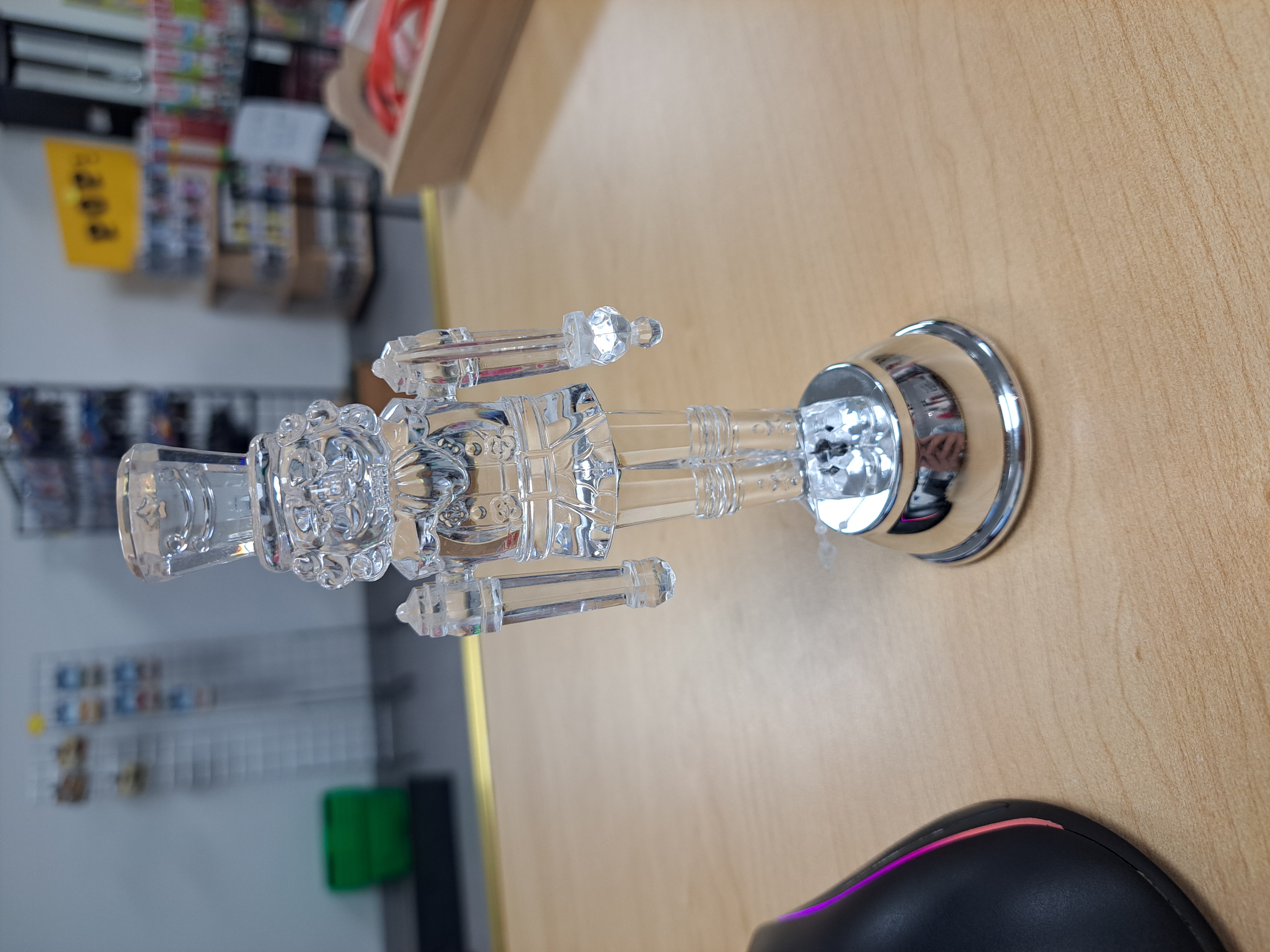 5 po et demi acrylique casse-noisette lumineux